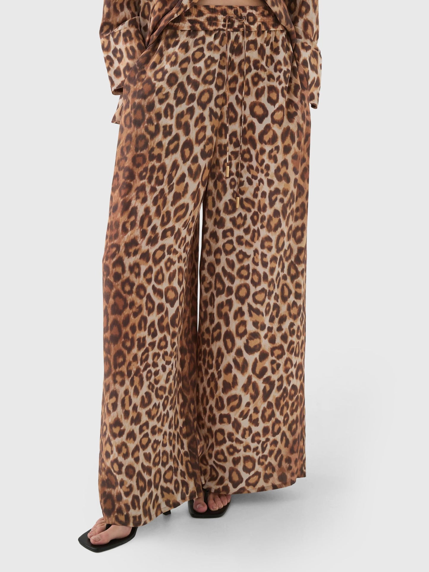 AJE Women's Atomic Silk Relaxed Pant