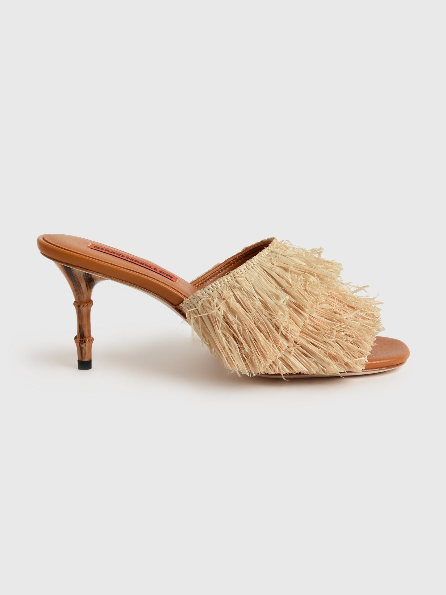 Simon Miller Women's Fringe Playa Bamboo Heel