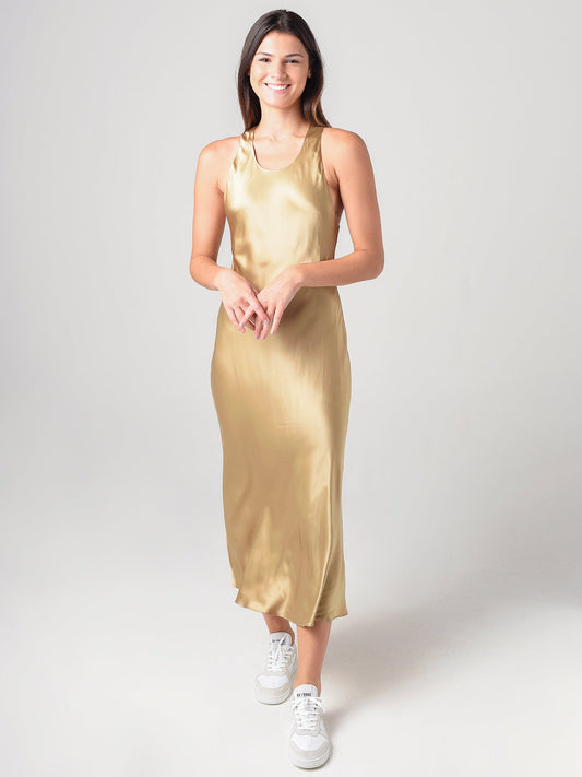 Re/Done Women's 90's Slip-On Dress