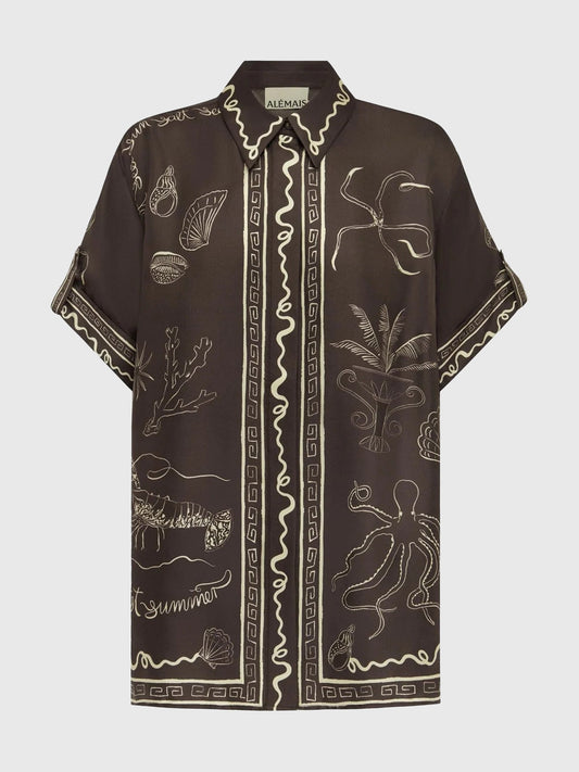 Alemais Women's Sammy Silk Shirt